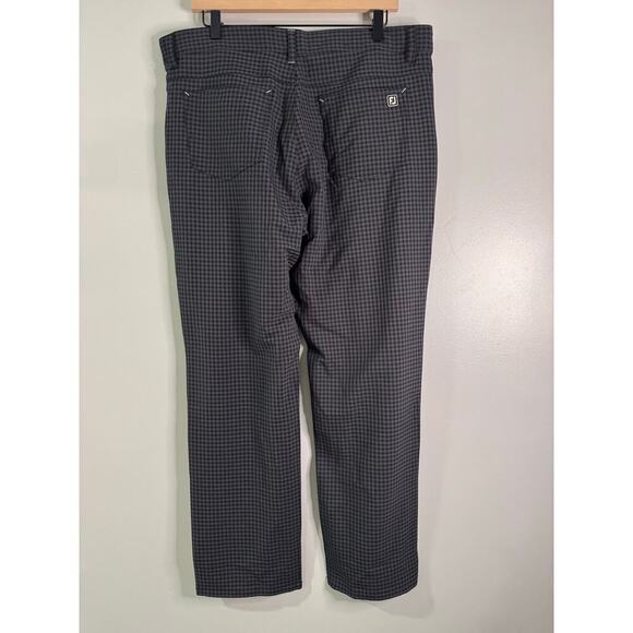 Footjoy plaid athletic fit performance golf pants size 36x30 - Picture 3 of 7